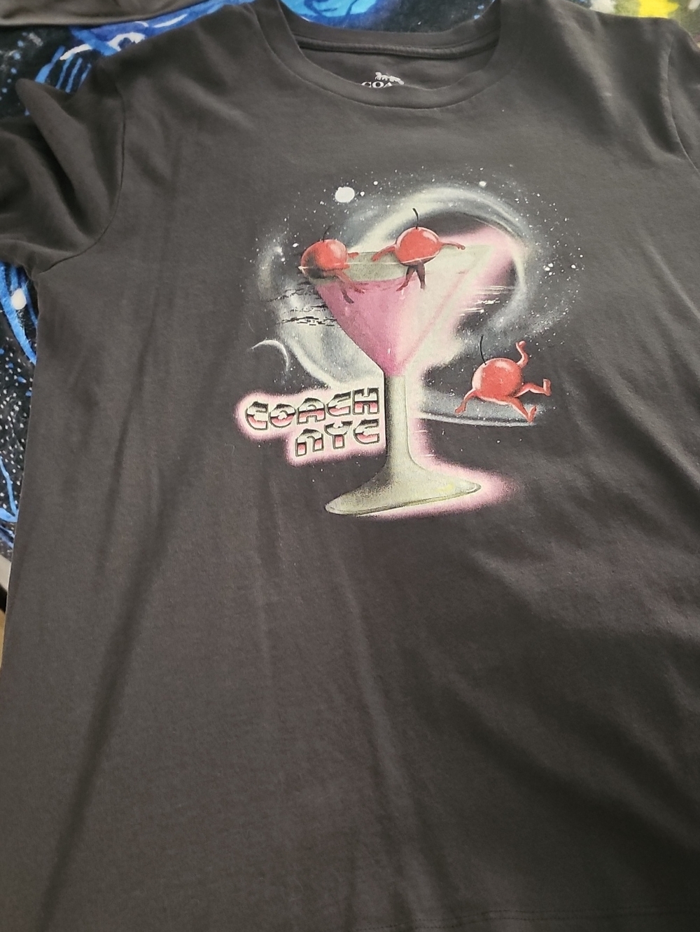 Authentic Coach Tee. Men Sz Sm